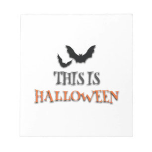 This Is Halloween Notepad