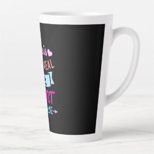 This Is How A Real Cool Aunt Looks Like Latte Mug
