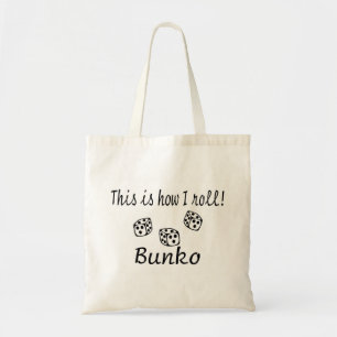 This Is How I Roll Bunko Tote Bag