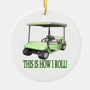 This Is How I Roll Ceramic Tree Decoration