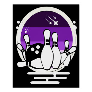 this is how i roll cute bowling poster