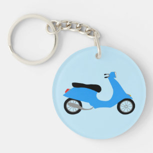 THIS IS HOW I ROLL Cute Scooter Moped CUSTOM Key Ring