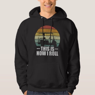 This Is How I Roll Golf Gift Funny Golfers Retro G Hoodie