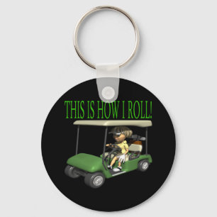 This Is How I Roll Key Ring