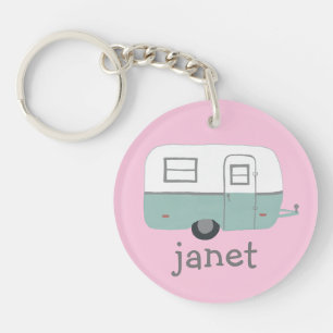 THIS IS HOW I ROLL RV Trailer Camping CUSTOM Key Ring