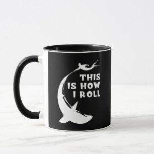 This Is How I Roll - Scuba Diving With Shark Mug