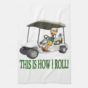 This Is How I Roll Tea Towel
