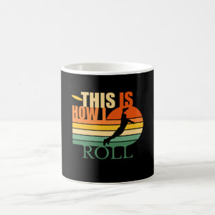 This is How I Roll  Ultimate Frisbee Coffee Mug