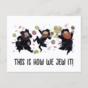 This Is How We Jew It Postcard