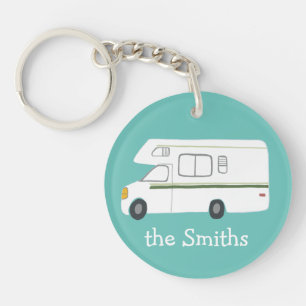THIS IS HOW WE ROLL RV Motorhome Camping CUSTOM Key Ring