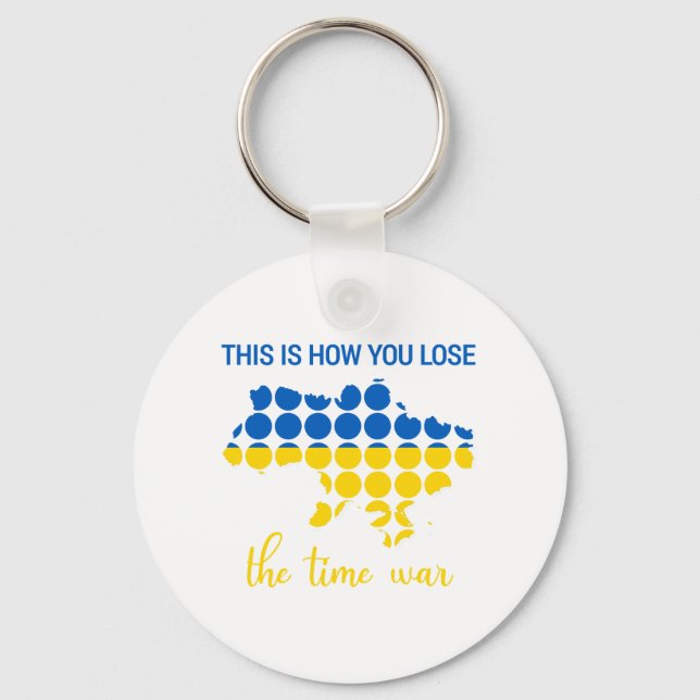 This is how you lose the time war key ring (Front)