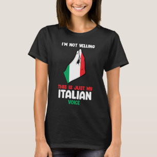 this is just my Italian voice Italy Vaffanculo T-Shirt