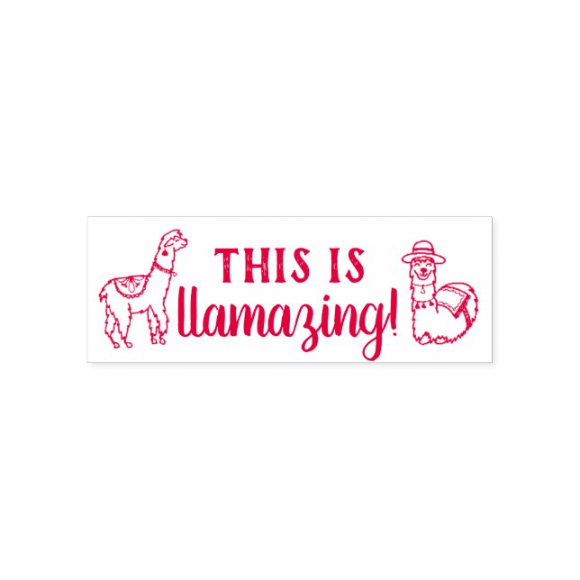 This is llamazing llama stamp for teachers (Design)