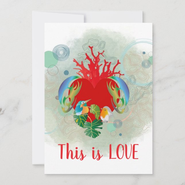 This is LOVE Invitation (Front)