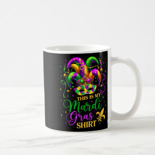 This is mardi gras shirt funny outfit men women coffee mug