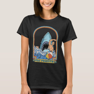 This Is Me  Stay Positive Shark Attack Retro Comed T-Shirt