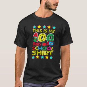 This Is My 100 Days of School  Teacher Student Chi T-Shirt