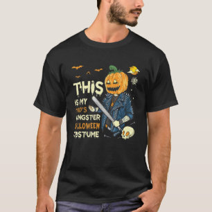 This is My 1920s Gangster Costume Halloween Mafia T-Shirt