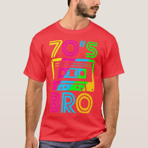 This Is My 70's Bro Costume Retro Halloween 1970s T-Shirt