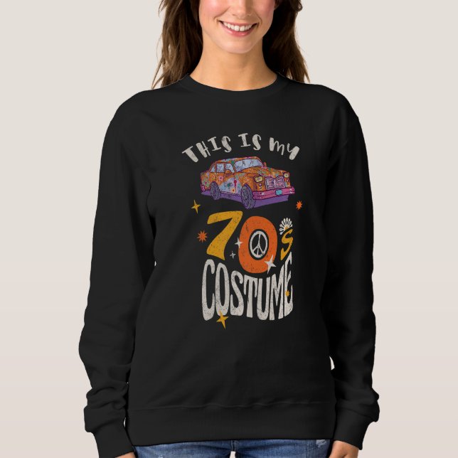 This is my 70s Costume Back to the 70's Grounge Hi Sweatshirt (Front)