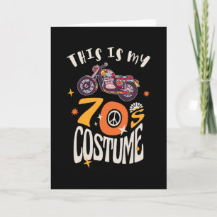 This is my 70s Costume Card