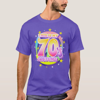 This Is My 70s Costume For 70s Party funny T-Shirt