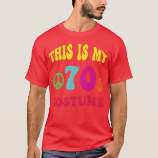 This is my 70s costume funny graphic design 70s fu T-Shirt