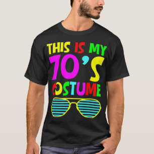 This Is My 70s Costume Funny Halloween 1970s 70's T-Shirt