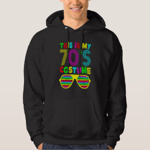This Is My 70's Costume Party Wear Hippie Sign 197 Hoodie