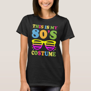 This Is My 80s Costume 1980s Awesome Vintage Retro T-Shirt