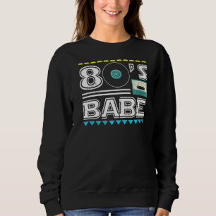 This Is My 80s Costume  1980s Costume Retro Vintag Sweatshirt