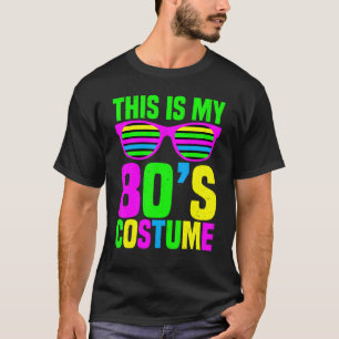 This Is My 80s Costume Classic Music  Born In 1980 T-Shirt
