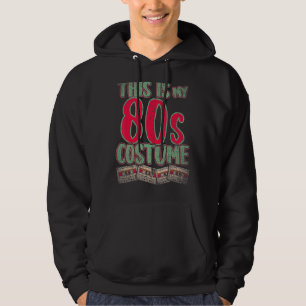 This Is My 80s Costume Party 1980 Retro Cassette E Hoodie