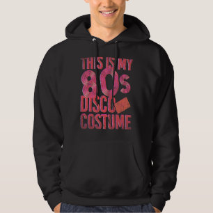 This Is My 80s Disco Costume Party Cassette Retro Hoodie