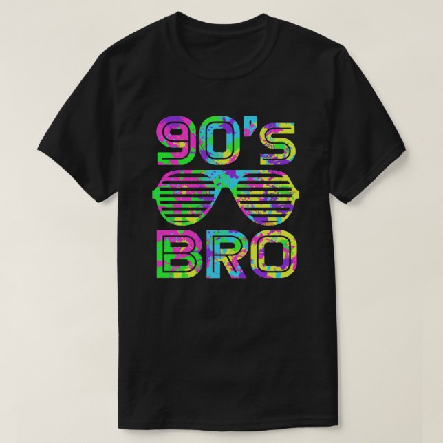 This Is My 90s Bro Tee 80's 90's Party (Design Front)