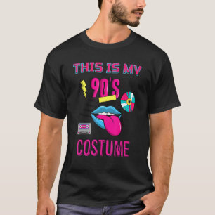 This Is My 90s Costume Retro 90s Costume Vibe Part T-Shirt