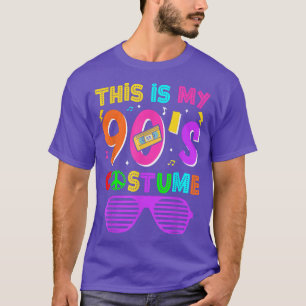 This Is My 90s Costume Retro 90s Music Theme Party T-Shirt