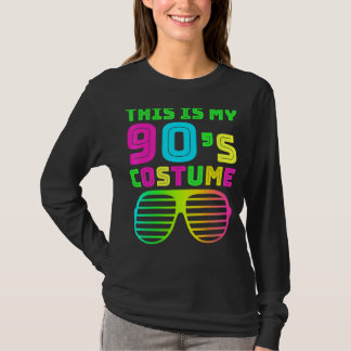 This Is My 90s Costume Retro 90s Music Theme Party T-Shirt