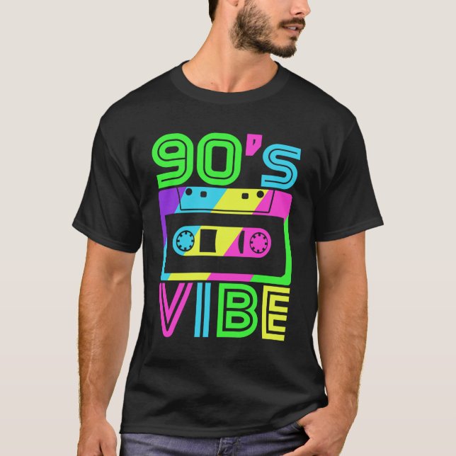 This Is My 90s Vibe Tee 80's 90's Party  T-Shirt (Front)