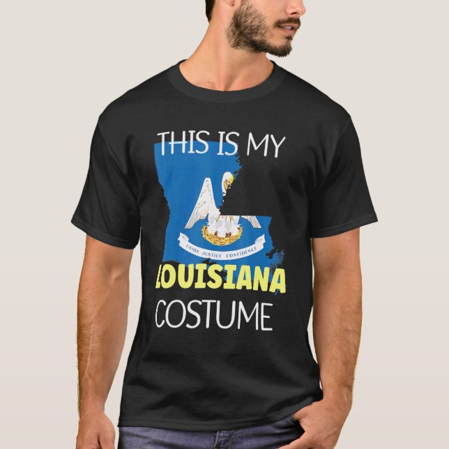 This is my American Louisiana Costume Party  Hallo T-Shirt (Front)