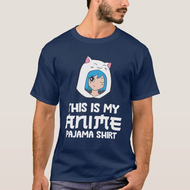 This Is My Anime Pajama Funny Anime funny T-Shirt (Front)