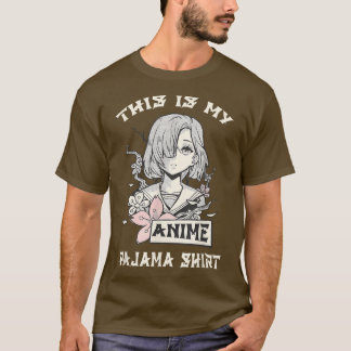 This Is My Anime Pajama Women Otaku Pyjamas Girl T-Shirt