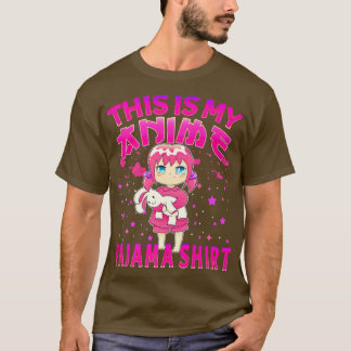 This Is My Anime Pajama Women Otaku Pyjamas Girl T-Shirt