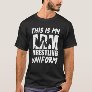 This Is My Arm Wrestling Uniform   Arm Wrestler De T-Shirt