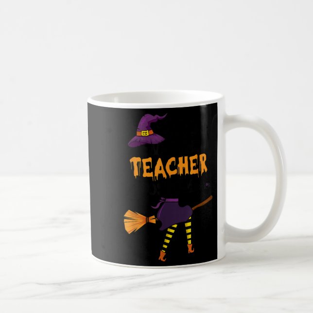 This Is My Awesome Teacher Costume Halloween Funny Coffee Mug (Right)