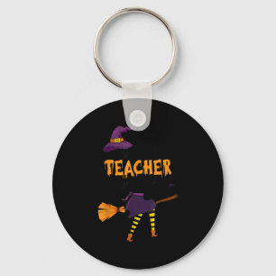This Is My Awesome Teacher Costume Halloween Funny Key Ring