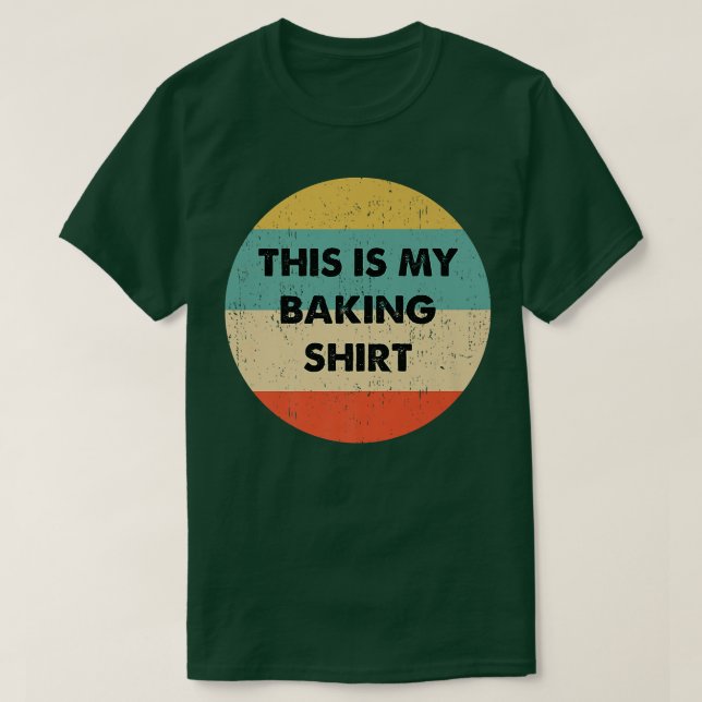 This Is My Baking  T-Shirt (Design Front)