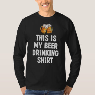 This Is My Beer Drinking Funny Beer Lover T-Shirt