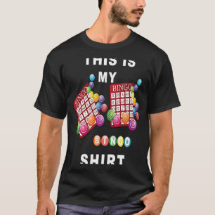 This Is My Bingo Funny Bingo T-Shirt
