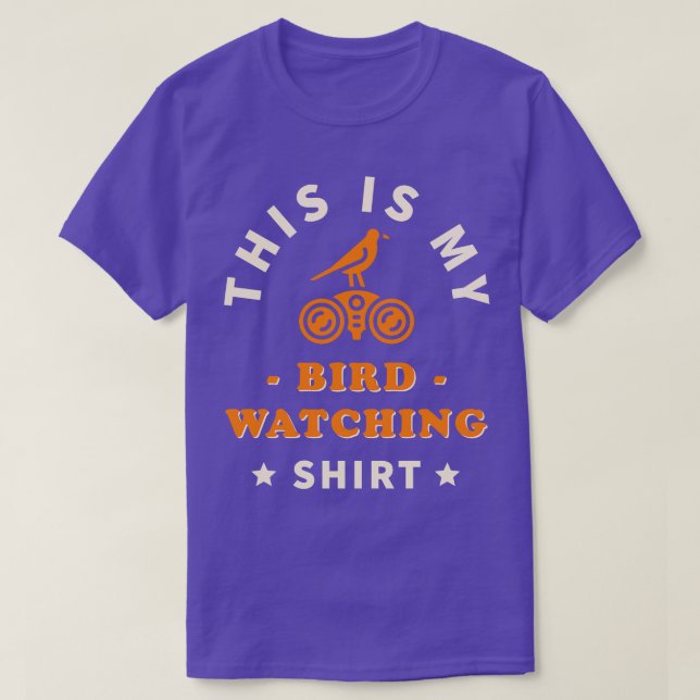 This Is My Bird Watching T-Shirt (Design Front)